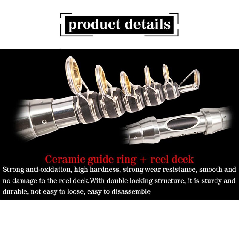 Fishing Rod Combo 2.1m High Strength Carbon Fishing Rod+Spinning Reel Wheel Waterproof Fishing Bag Fishing Lures Boat Rod Kit