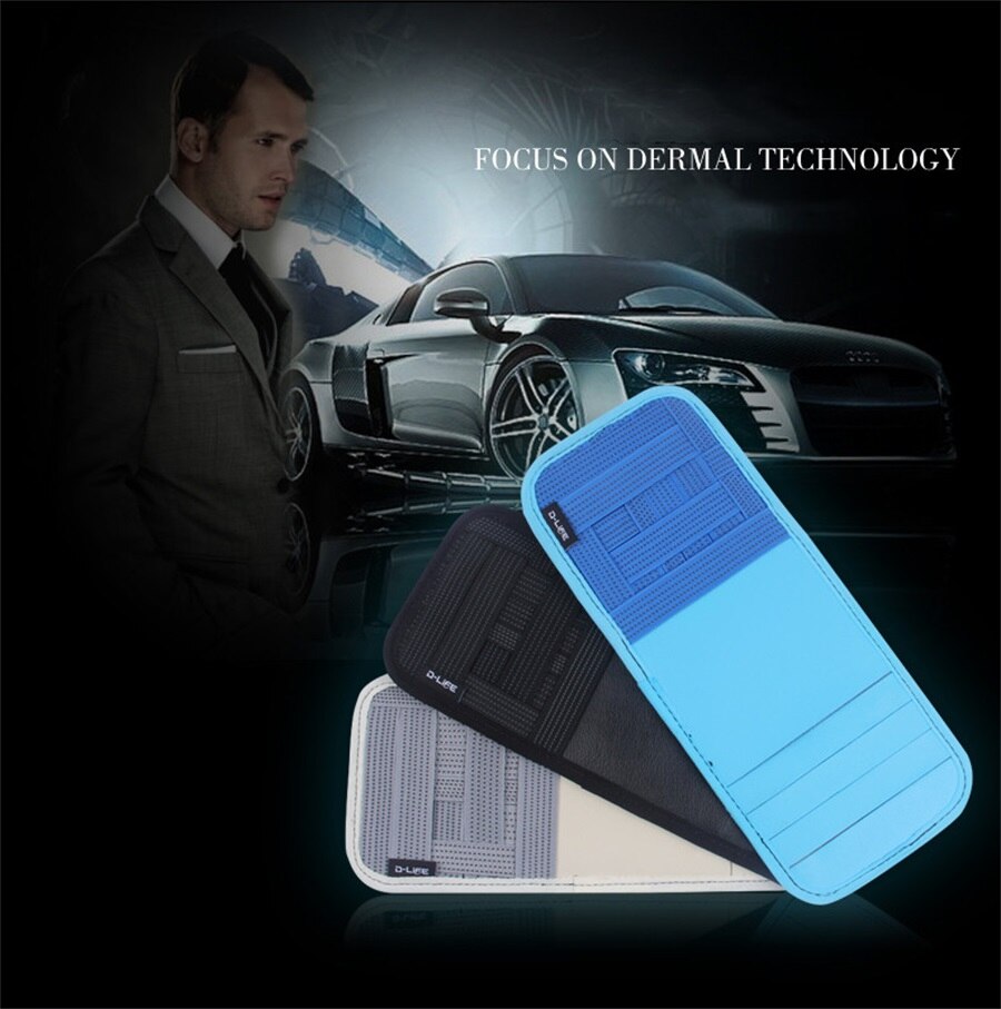Multifunctional Car Sun Visor Car CD Glasses Fuel Card Mobile Phone Storage Bags Car Cab Co-pilot Interior Decoration Travel Bag
