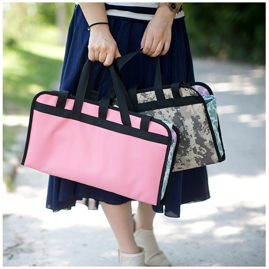 Waterproof Oxford Cloth Car Seat Back Storage Bags MulTifunction Pink Camouflage IPAD Phone Kettle Storage Beach Play Travel Bag