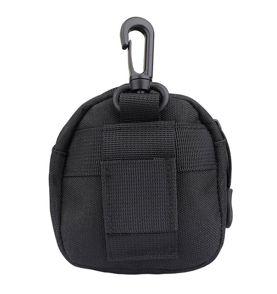 Outdoor Steel Ball Slingshot Package Multifunctional Waist Pack Molle Camo Accessories Bag Integrated Slingshot Bag For Hunting