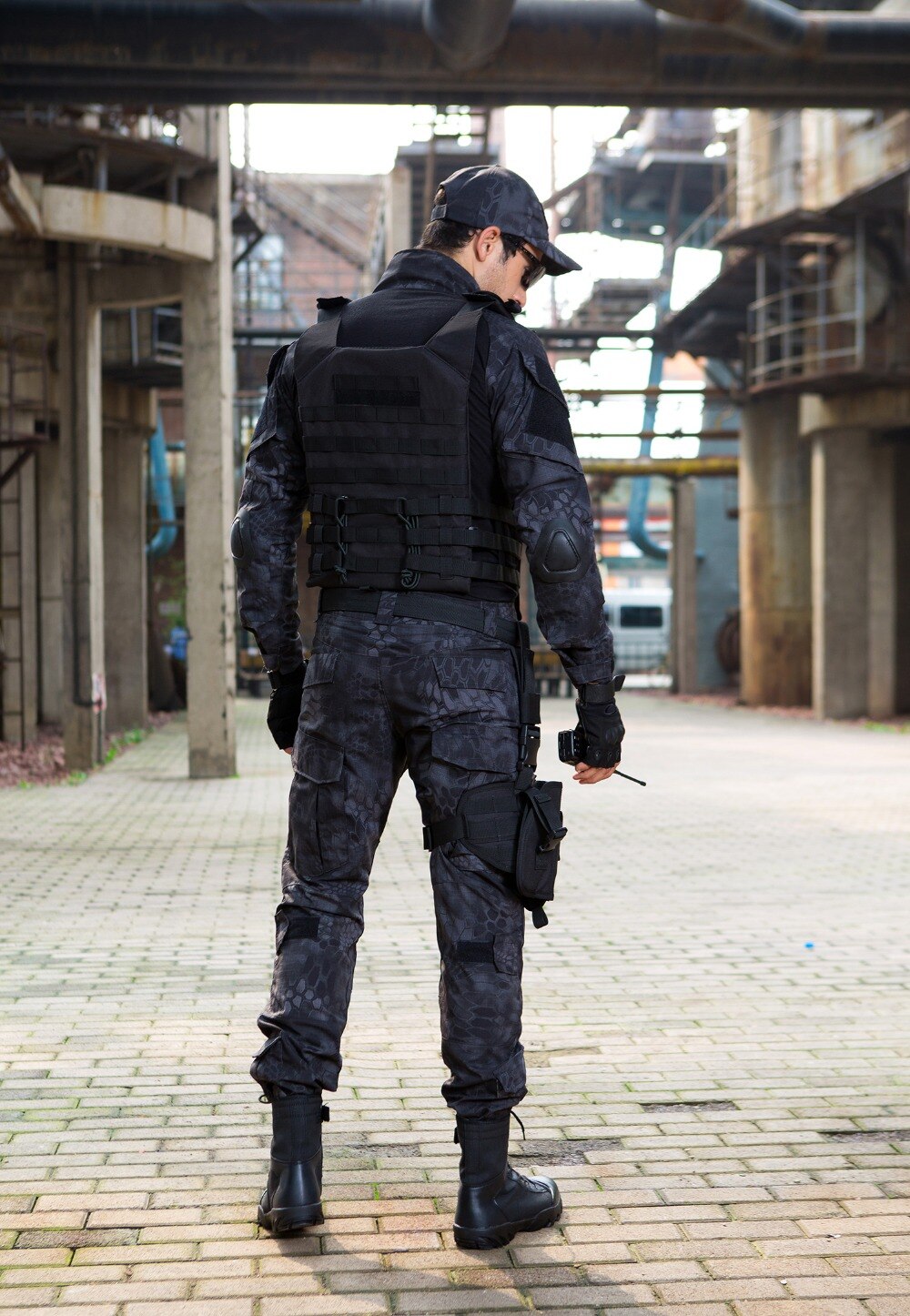 Waterproof Tactical Vest Camouflage Military Pouches MOLLE Adjustable Armor Outdoor Hunting Training Fishing CS Amphibious Vests