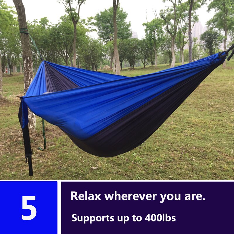 Dropshipping arachute Hammock  Camping Survival garden swing Leisure travel  Portable outdoor furniture FREE SHIPPING