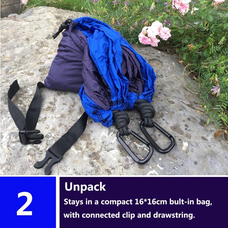 Dropshipping arachute Hammock  Camping Survival garden swing Leisure travel  Portable outdoor furniture FREE SHIPPING