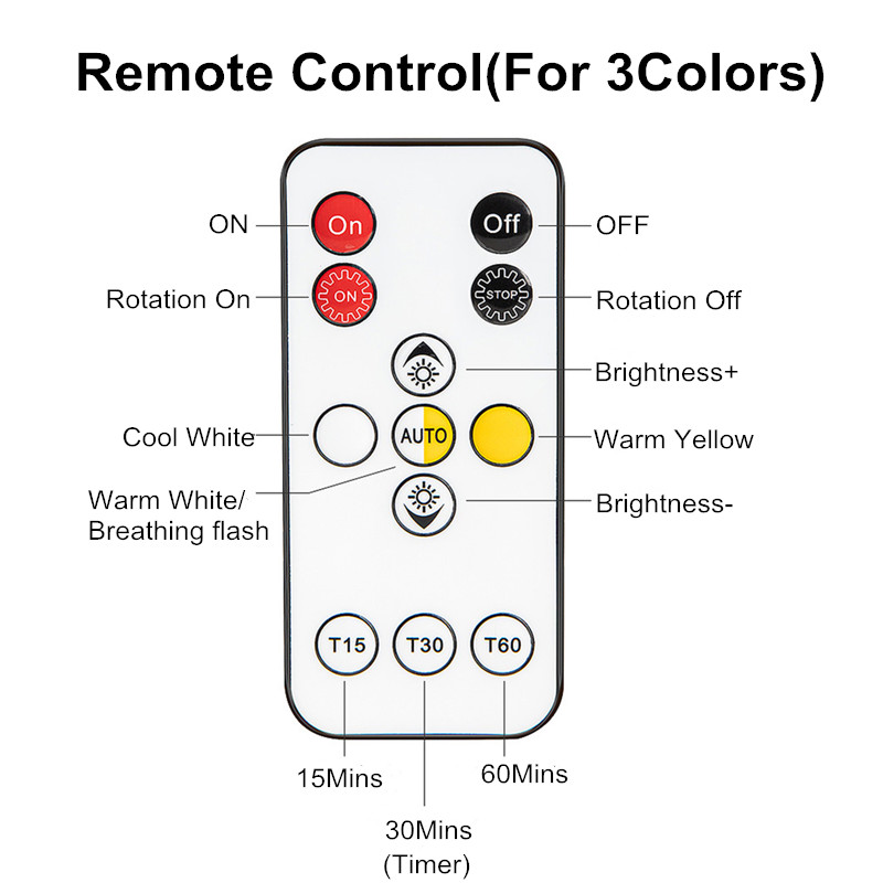 16 Colors Creative 3D Led Moon Night Lamp 360&deg; Rotating Lunar Night Light for Home Office Room Touch Control Desktop Moon Lamp