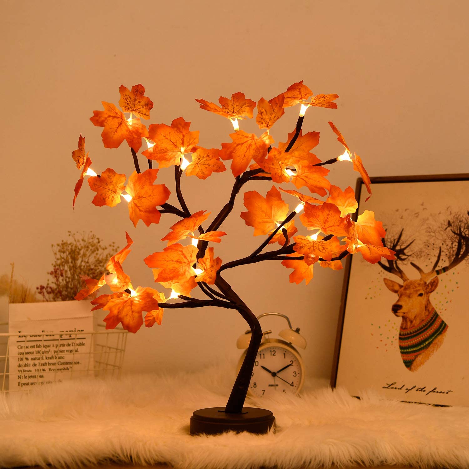 LED Night Light Atmosphere Christmas Tree Night Lamp For Kids Bedroom Home Decor USB/Battery Fairy Table lamp Holiday lighting