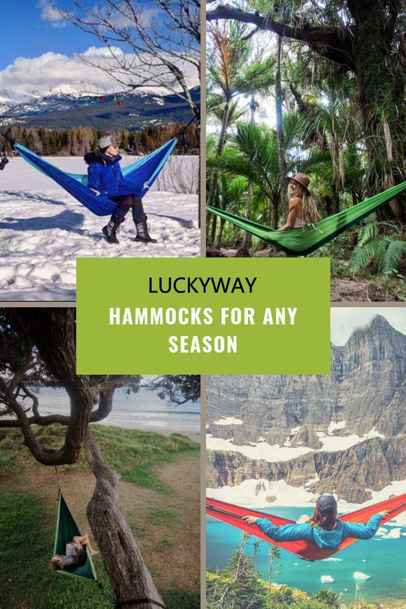 2019 Dropshipping Portable Parachute Hammock Camping Survival Garden  Hunting Leisure Hamac Travel Double Person Hamak