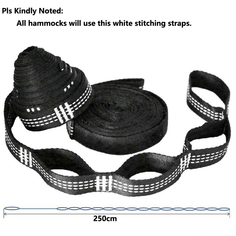 2019 Dropshipping Portable Parachute Hammock Camping Survival Garden  Hunting Leisure Hamac Travel Double Person Hamak