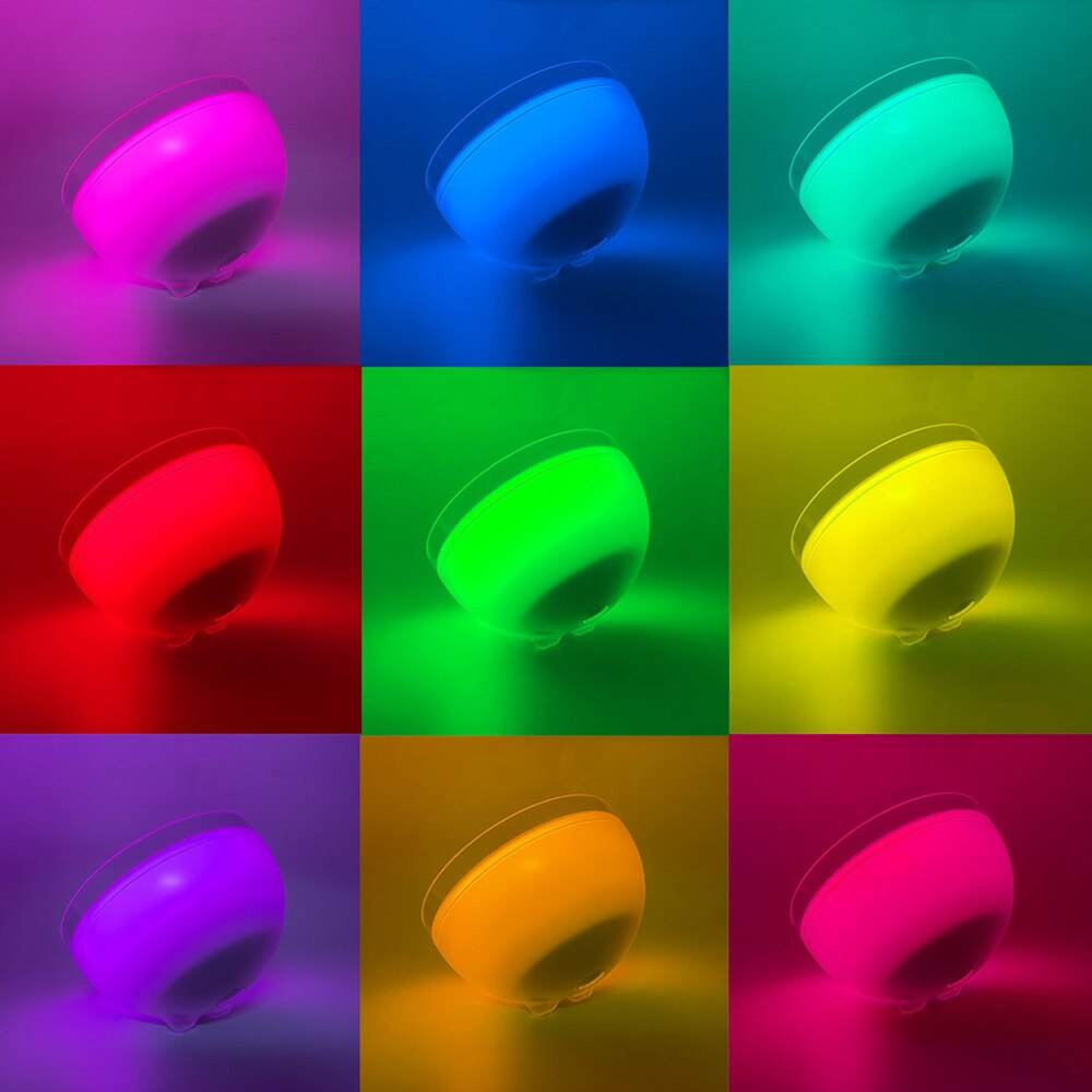 Bluetooth/WIFI Smart Desk Lamp APP Control LED Bowl Night Light Music Sync RGB Bedroom Bedside Game Room Atmosphere Mood Light