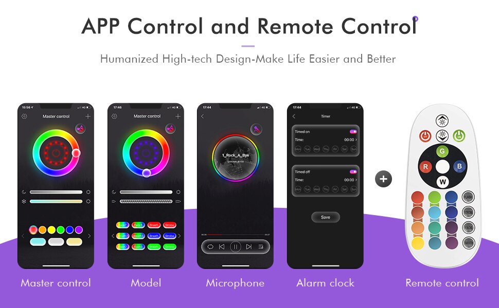 Smart Bluetooth Sunset Night Light Tripod Rainbow Projector Lamp for Home Background Wall Decoration Photography Atmosphere Lamp