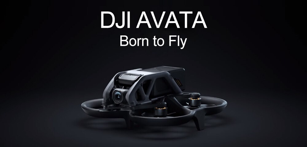 DJI AVATA Drone Only FPV Quadcopter 4K HD Camera Professional GPS 10km Transmission Mini Dron Support FPV Goggles RC Controller