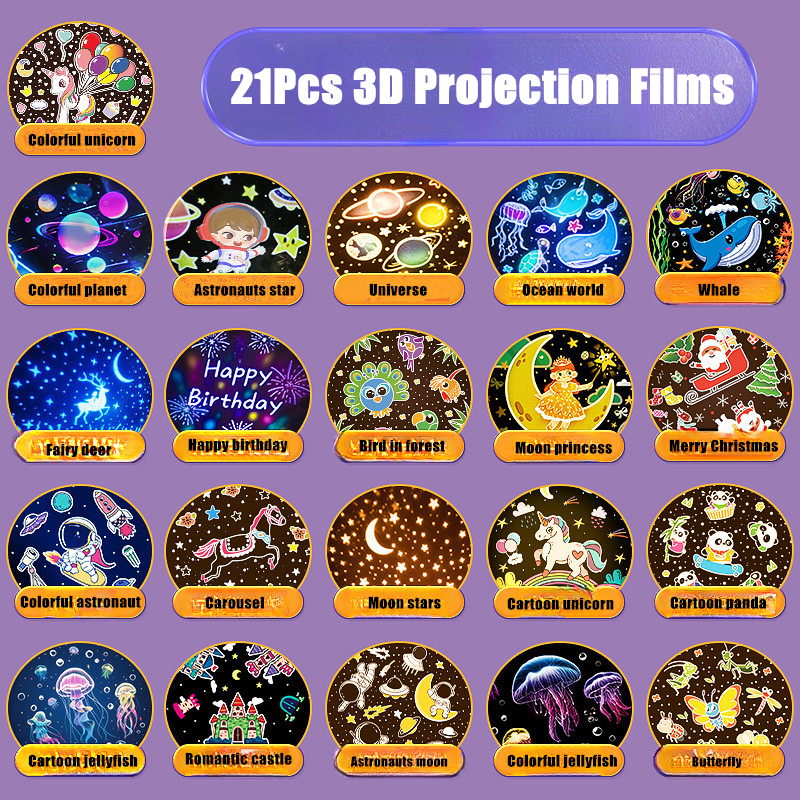 2023NEW Robot Galaxy Star Projector Starry Sky Night Light Bluetooth Speaker LED Lamp Kids Bedroom Room Decorative Nightlights