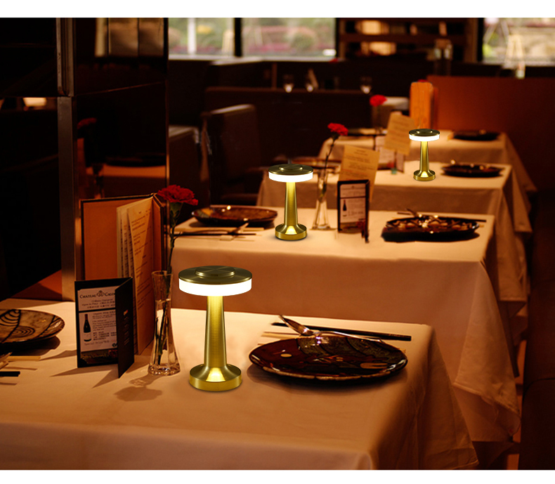 Touch Led Charging Table Lamp Creative Dining Hotel Bar Coffee Table Lamp Outdoor Night Light Living Room Decorative Desk Lamp