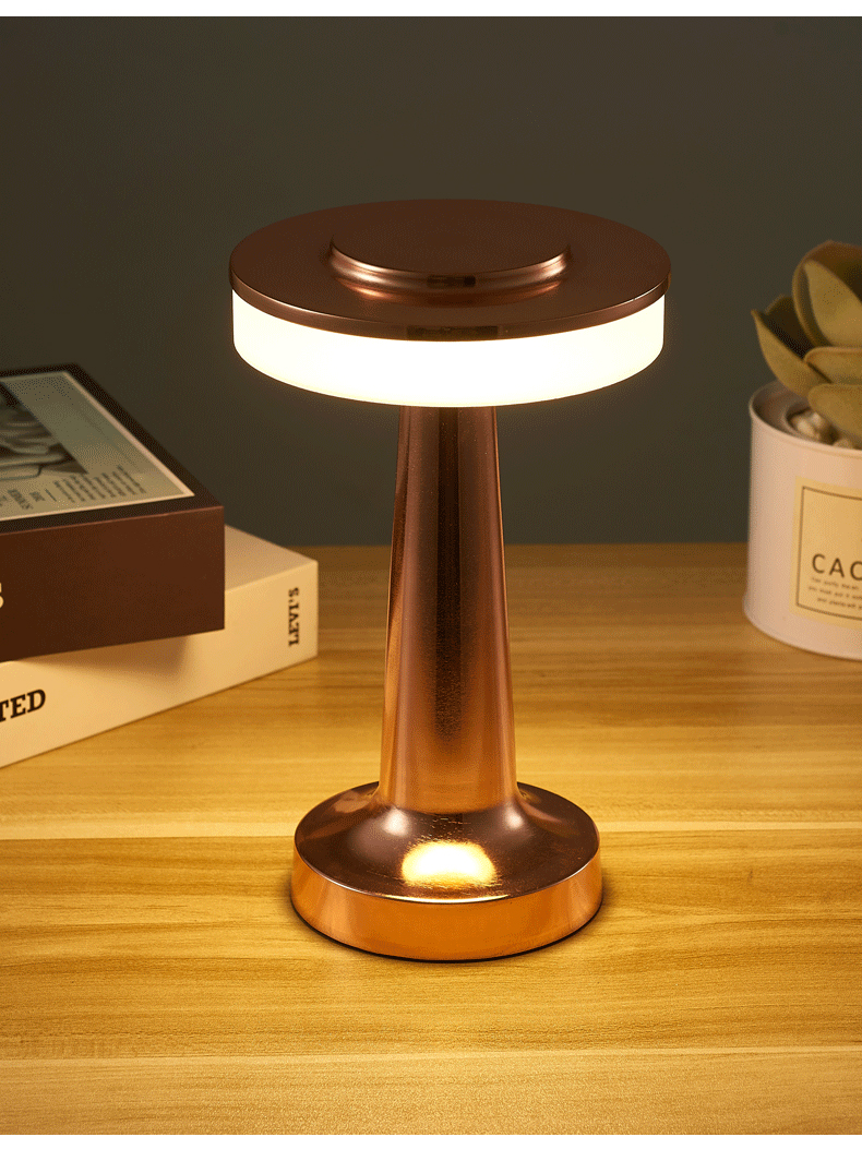 Touch Led Charging Table Lamp Creative Dining Hotel Bar Coffee Table Lamp Outdoor Night Light Living Room Decorative Desk Lamp