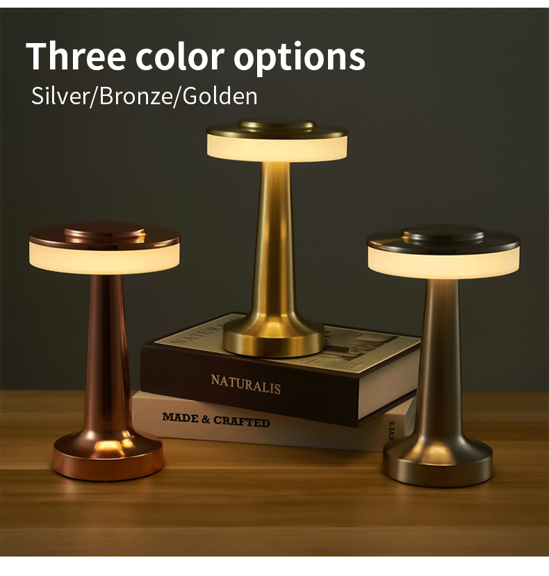 Touch Led Charging Table Lamp Creative Dining Hotel Bar Coffee Table Lamp Outdoor Night Light Living Room Decorative Desk Lamp