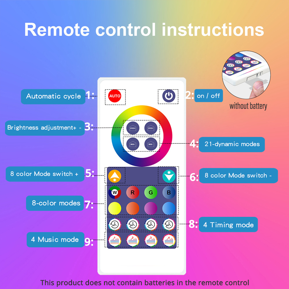 WIFI Intelligent LED Floor Lamp Round Base RGBIC Corner Light with Remote Control App Dimmable for Bedroom Game Room Living Room