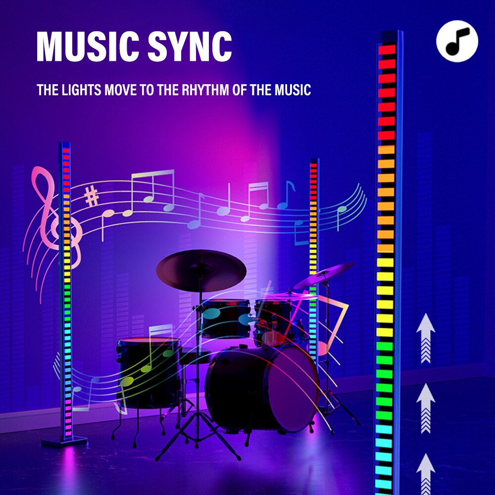 RGBIC Smart LED Floor Lamp APP Remote Control 120cm Turn Corner  Stand Floor Lamp LED Mood Light for Bedroom Nordic Home Decor