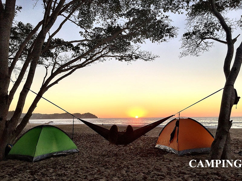 Solid Color Parachute Hammock with Hammock straps and upgrade carabiner Camping Survival travel Double Person outdoor furniture