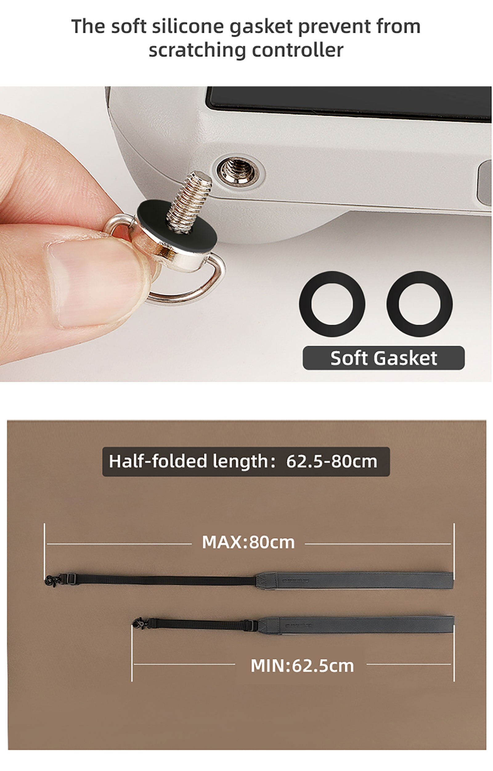 Drone Remote Controller Lanyard Neckstrap Sling Strap for DJI Mini 3 Pro RC Remote Controller Lanyard AIR 3 Accessories Kit