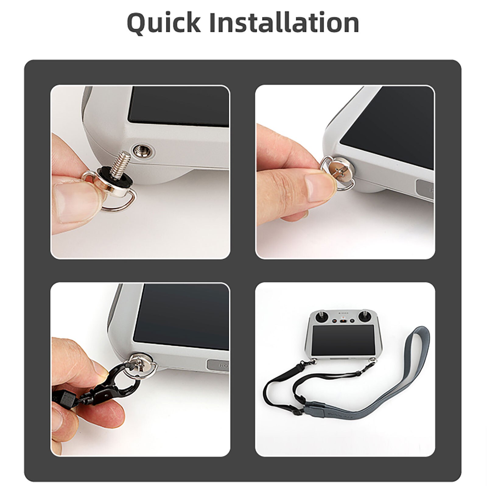 Drone Remote Controller Lanyard Neckstrap Sling Strap for DJI Mini 3 Pro RC Remote Controller Lanyard AIR 3 Accessories Kit