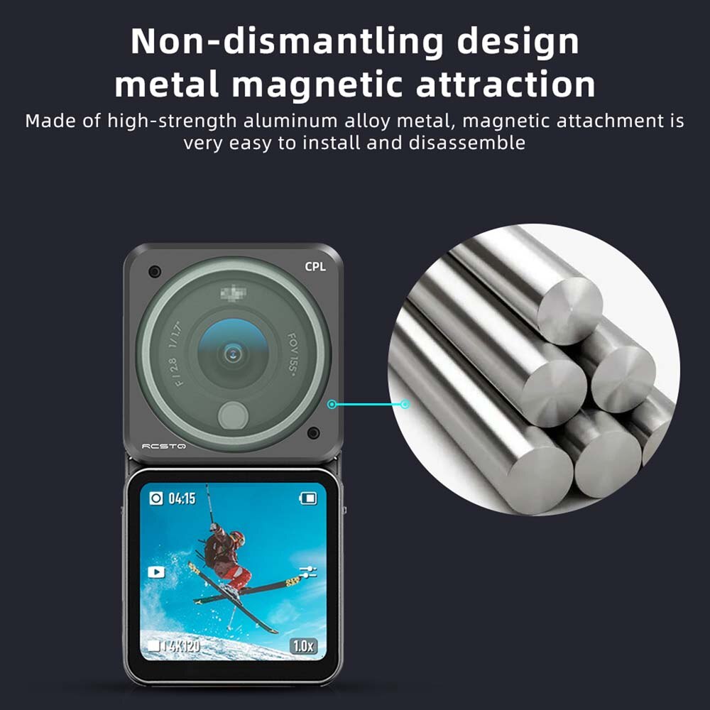 For DJI ACTION 2 Filter Camera Professional SART UV CPL ND4 ND8 ND16 ND32 Lens Filter Set Accessories