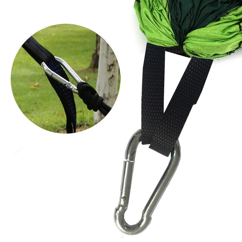 Portable Light weight Nylon Parachute Hammock Camping Survival Garden  Hunting Leisure Hamac Travel Double Person Hamak