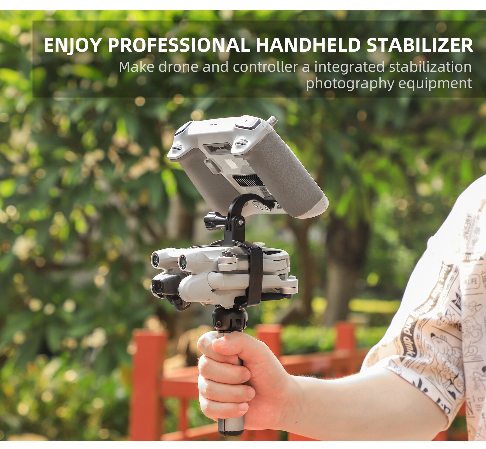 Handheld Stand for DJI Mini 3 Pro Camera Remote Control Fixed Grip Photography Kit for Mini 3 Pro Bracket Tripod Accessories