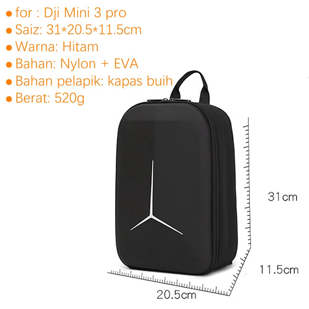 Shoulder Bag for Dji Mini 3 Pro Case Waterproof for DJI RC Remote Controller Compact Bagpack Accessories