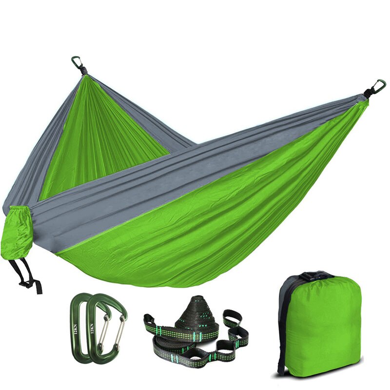 5 Color 2 People Portable Parachute Hammock Camping Survival Garden Hunting Leisure Hamac Travel Double Person Hamak