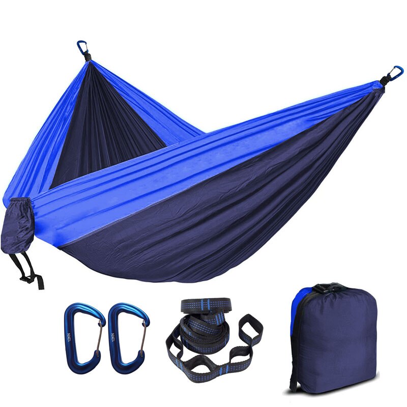 5 Color 2 People Portable Parachute Hammock Camping Survival Garden Hunting Leisure Hamac Travel Double Person Hamak
