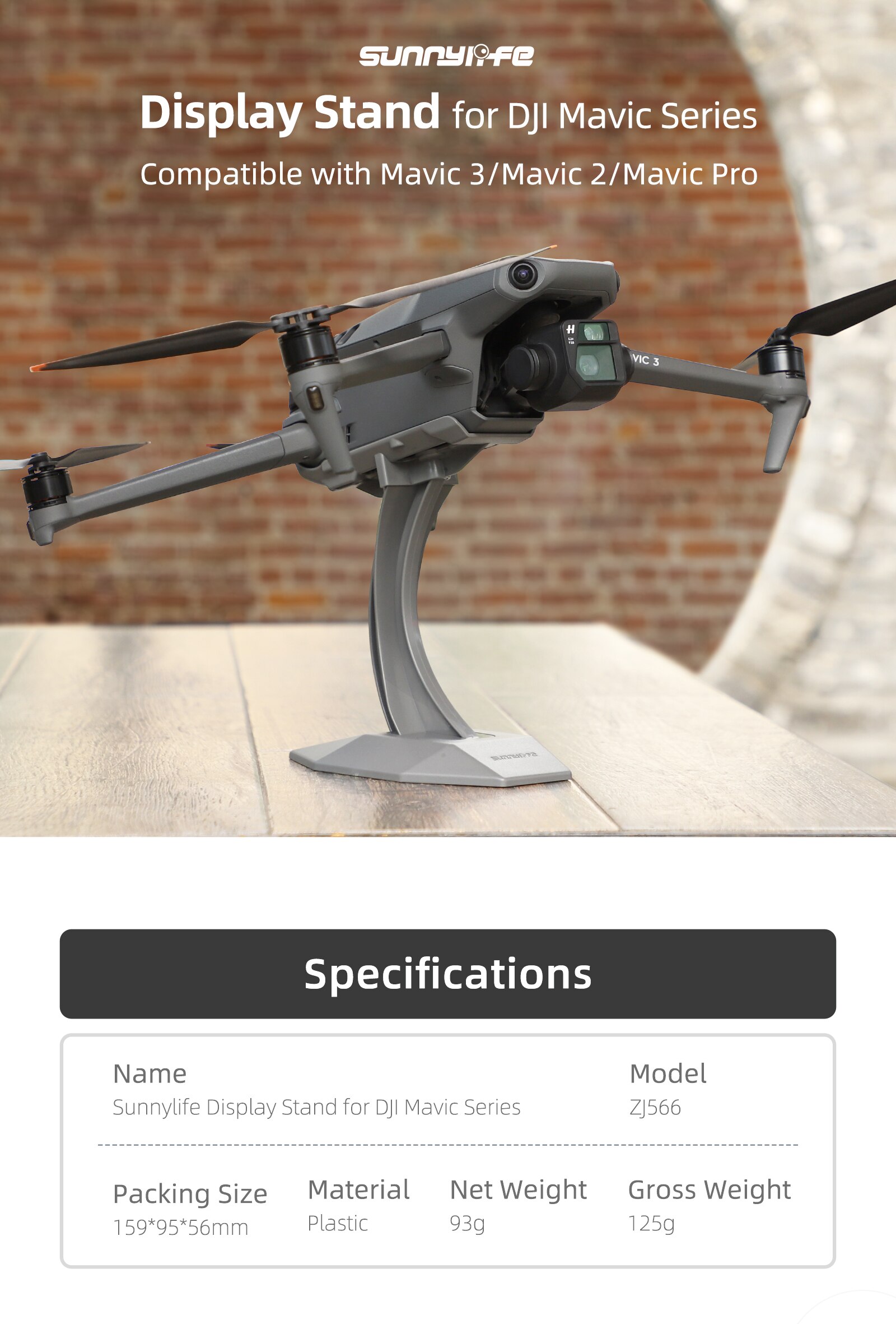 Desktop Display Stand Drone Mount Base Bracket for DJI Mini 3 Pro/Mini 3/Mini 2 SE/Mini 2/MAVIC 3 PRO Universal Accessories