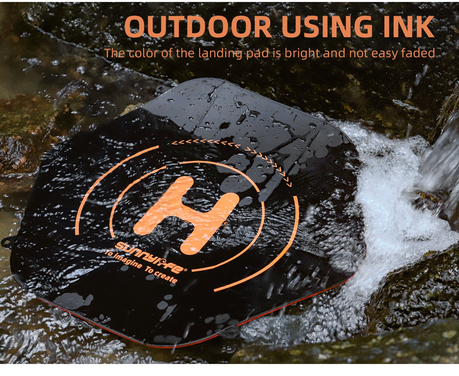 Foldable Drones Landing Pad for DJI Mavic Mini Drone Parking Apron 60cm Parking Mats Quadcopters Accessories with Storage Bag