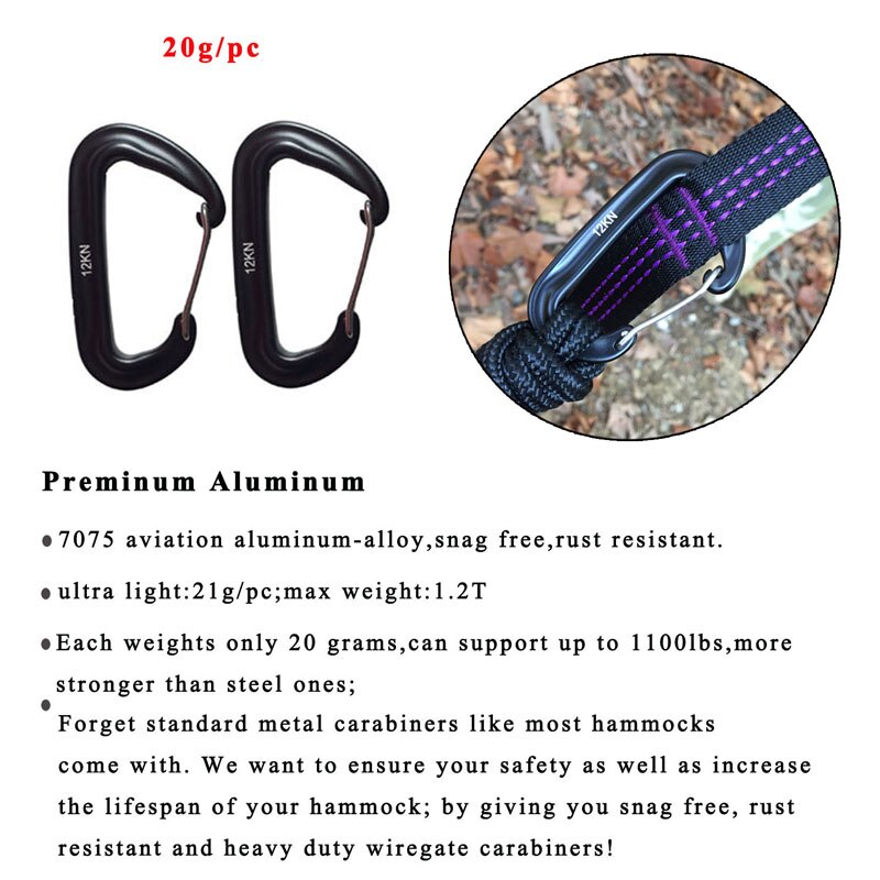 Portable Mosquito net Hammock Double-person Folded Into The Pouch Mosquito Net Hammock Hanging Bed For Travel Kits Camping