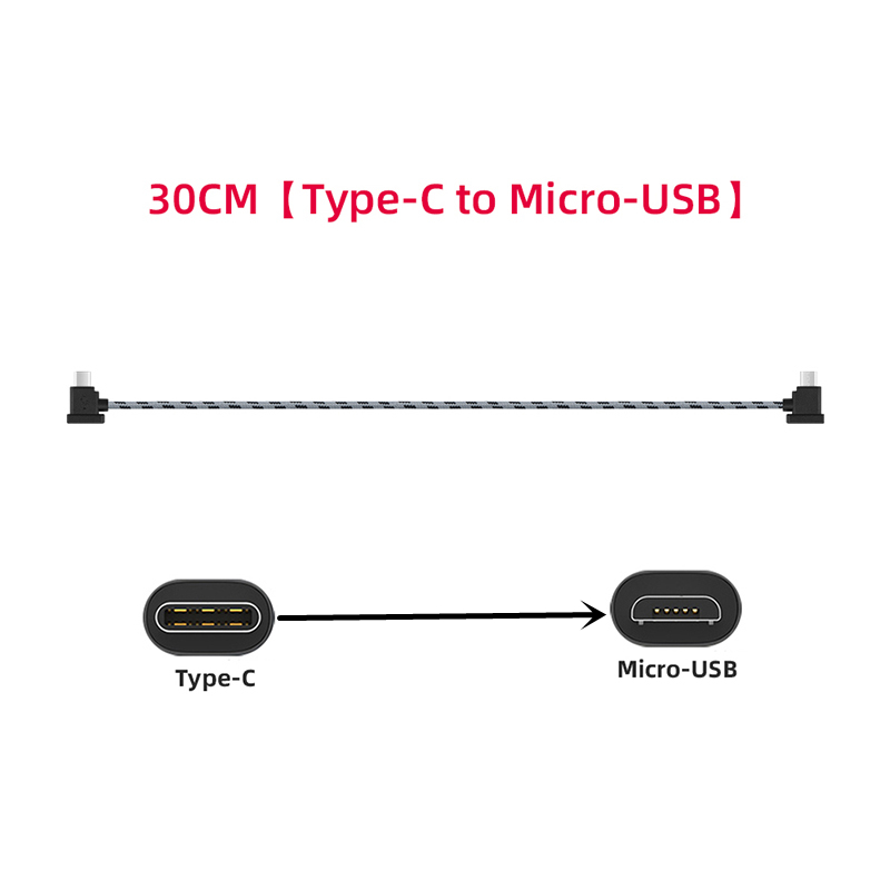 Tablet PC Data Cable for DJI Mavic Air 2S Remote Control Type-C/IOS Data Conversion Line for DJI AIR 3/MINI 2 Cable Accessories