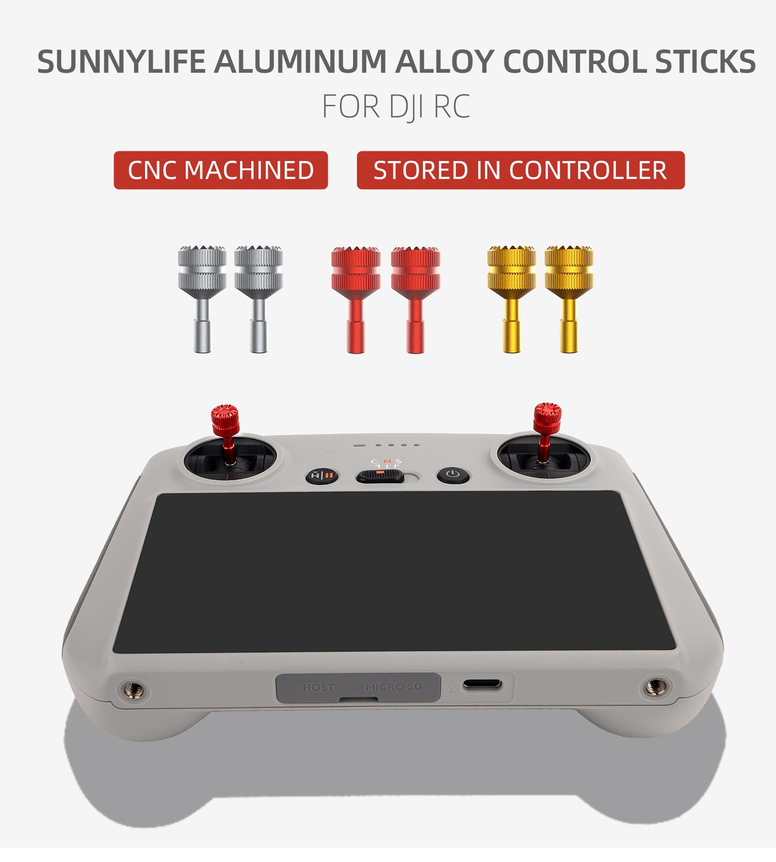 Joystick for DJI Mini 3 Pro RC-N1/RC Remote Controller Thumb Rocker Replace Controller Sticks AIR 3 Drone Accessories