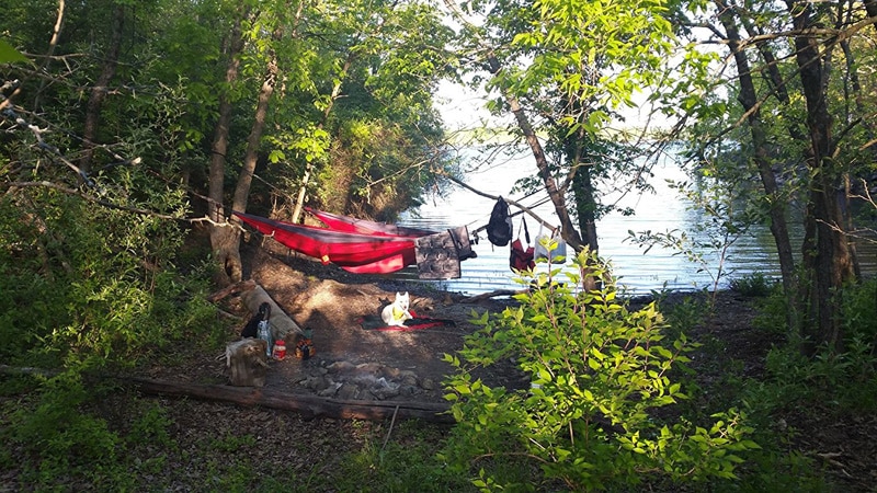 2019 Ultra-Large Light weight Parachute Hammock Camping Survival Garden Hunting Leisure Hamac Travel Double Person Hamak Ramac