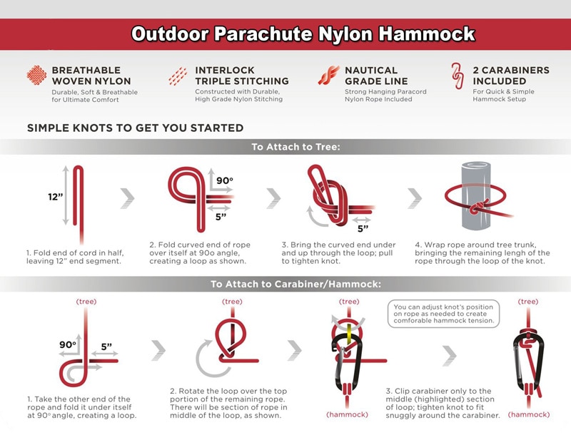 2019 Ultra-Large Light weight Parachute Hammock Camping Survival Garden Hunting Leisure Hamac Travel Double Person Hamak Ramac