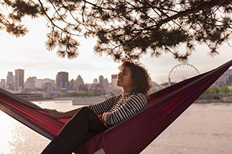 2019 Ultra-Large Light weight Parachute Hammock Camping Survival Garden Hunting Leisure Hamac Travel Double Person Hamak Ramac