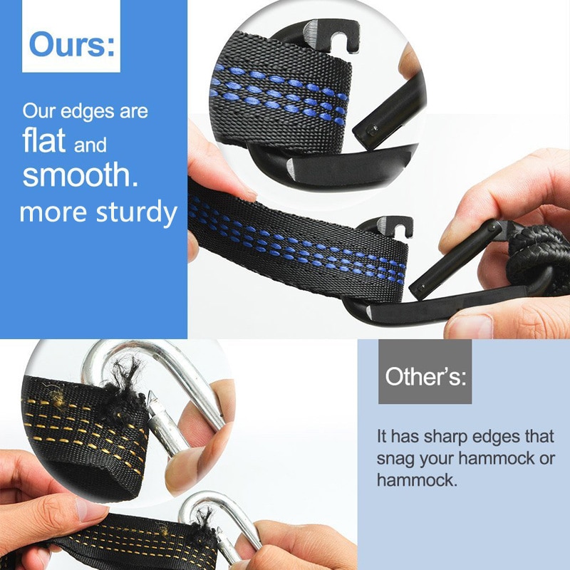 2019 Ultra-Large Light weight Parachute Hammock Camping Survival Garden Hunting Leisure Hamac Travel Double Person Hamak Ramac