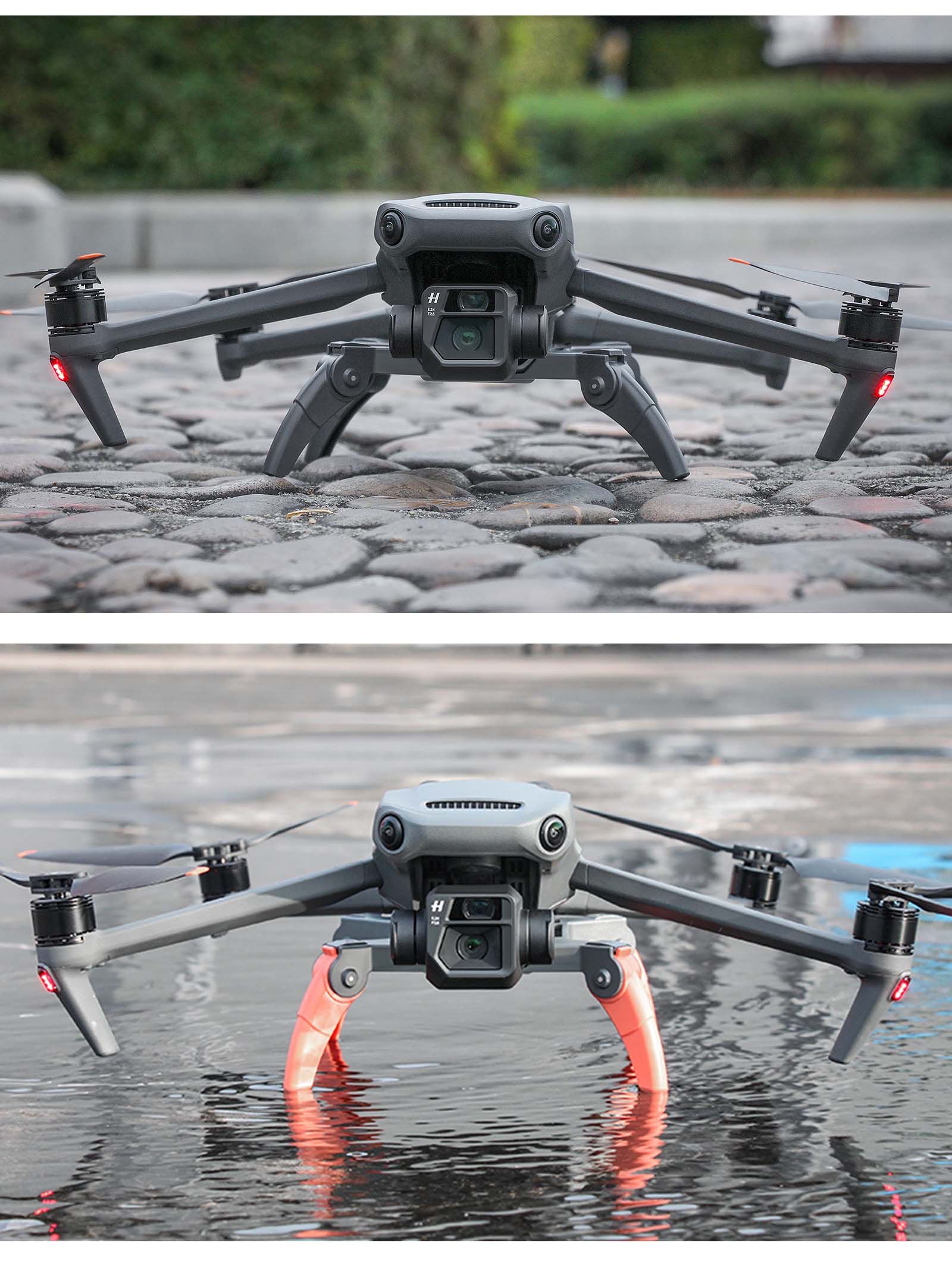 Foldable Heightening Landing Gear for DJI MAVIC 3 /AIR 2S/MINI 2 Landing Gear Drone Feet Stand Support Protector Accessories