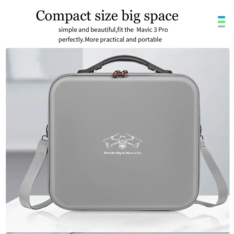 Storage Bag for DJI Mavic 3 PRO Portable Shoulder Bag All In One Carrying Case for DJI RC/ RC PRO Remote Control Accessories