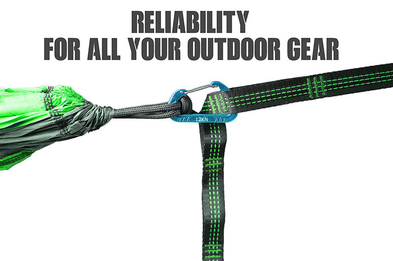 2-3 Person Solid Color Parachute Hammock Camping Survival garden swing Leisure travel Portable Hammock for outdoor furniture