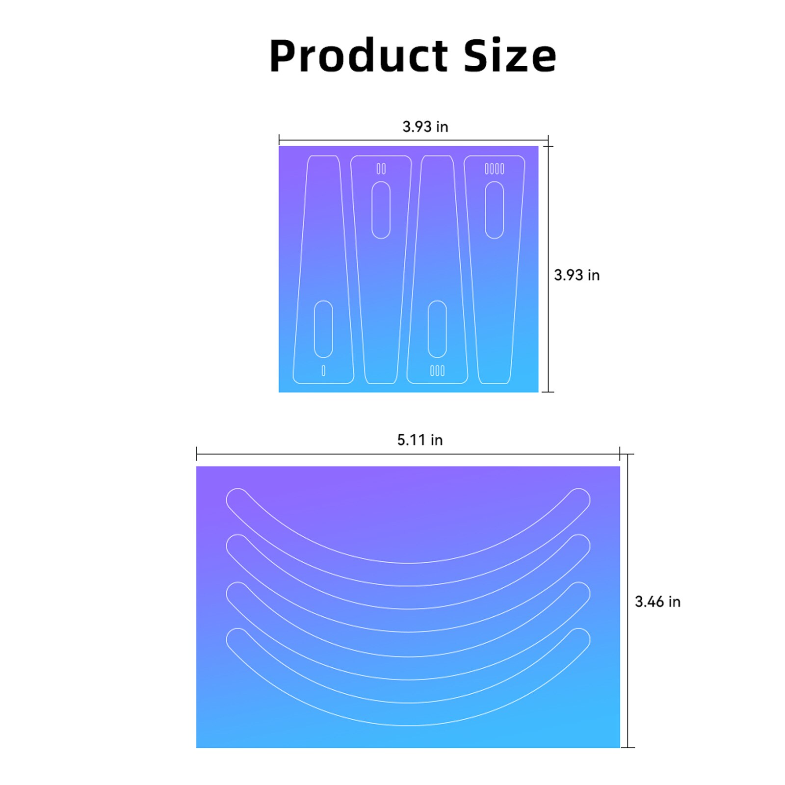 Fluorescent Decorative Stickers for DJI Avata Fpv Night Reflective Warning Sticker Glow In The Dark Luminous Tape Accessories