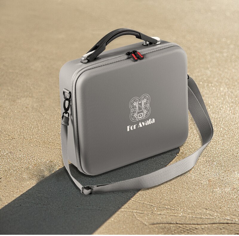 For DJI Avata Shoulder Bag PU Waterproof Carrying Case Portable Handbag for DJI FPV Flight Goggles 2/V2 Accessory Storage Bag