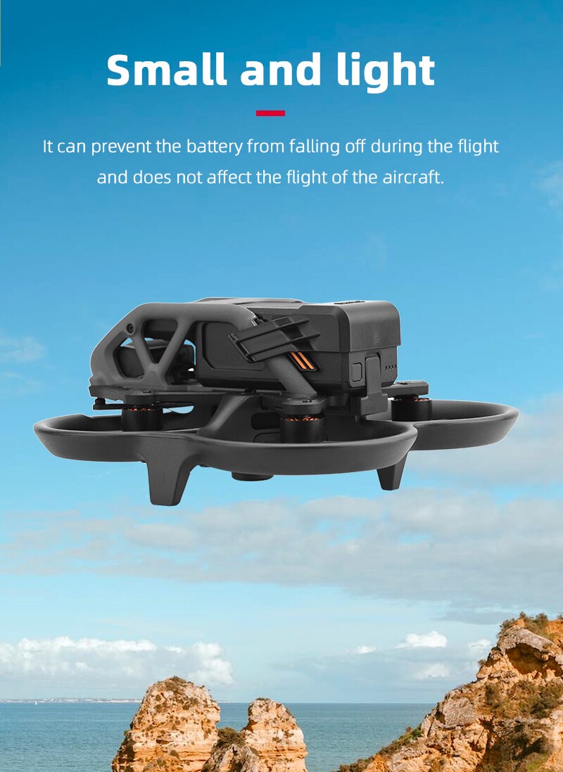 Body Battery Buckle Holder for DJI Avata Protection Frame Cover Anti-Drop Safety Clip for DJI Avata Drone Accessories