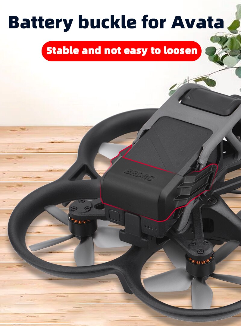 Body Battery Buckle Holder for DJI Avata Protection Frame Cover Anti-Drop Safety Clip for DJI Avata Drone Accessories