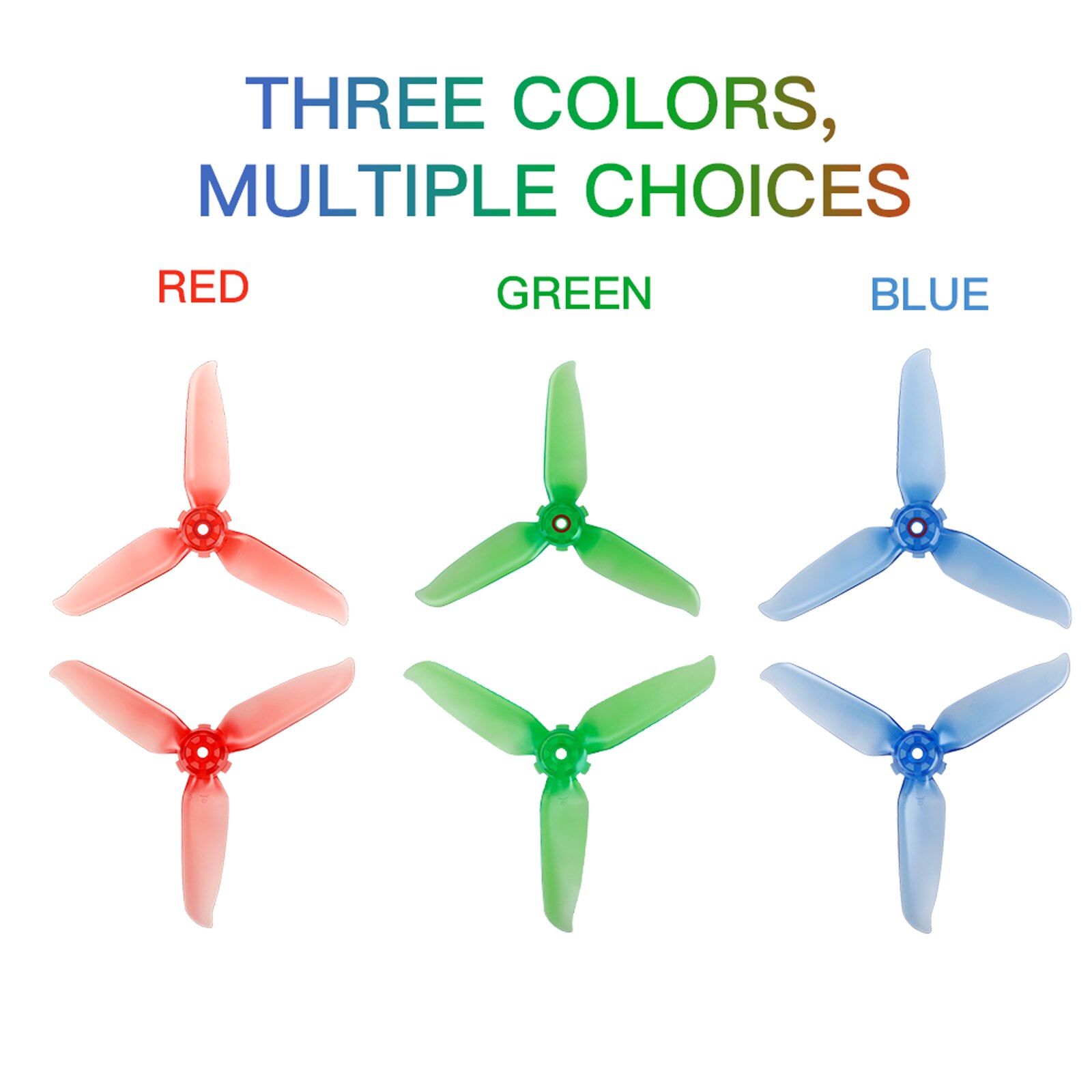 Multicolor Drone 5328S Propellers for DJI FPV Combo Drone Quiet Flight Spare Part for DJI FPV Propellers Accessories