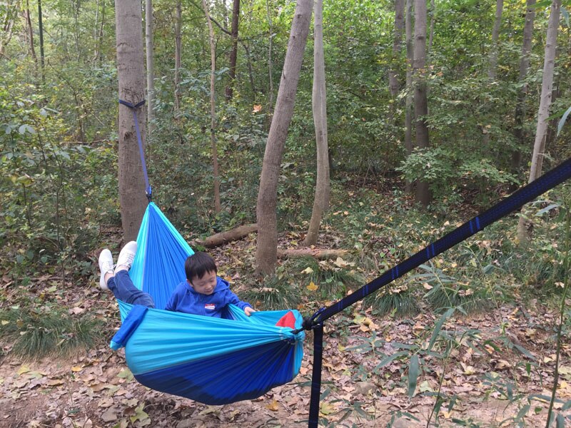 Dropshiping Double Parachute Hammock Portable Survival Hammocks Travel Hamaca Hamak Nylon Hamaca Camping Hamac Ramac