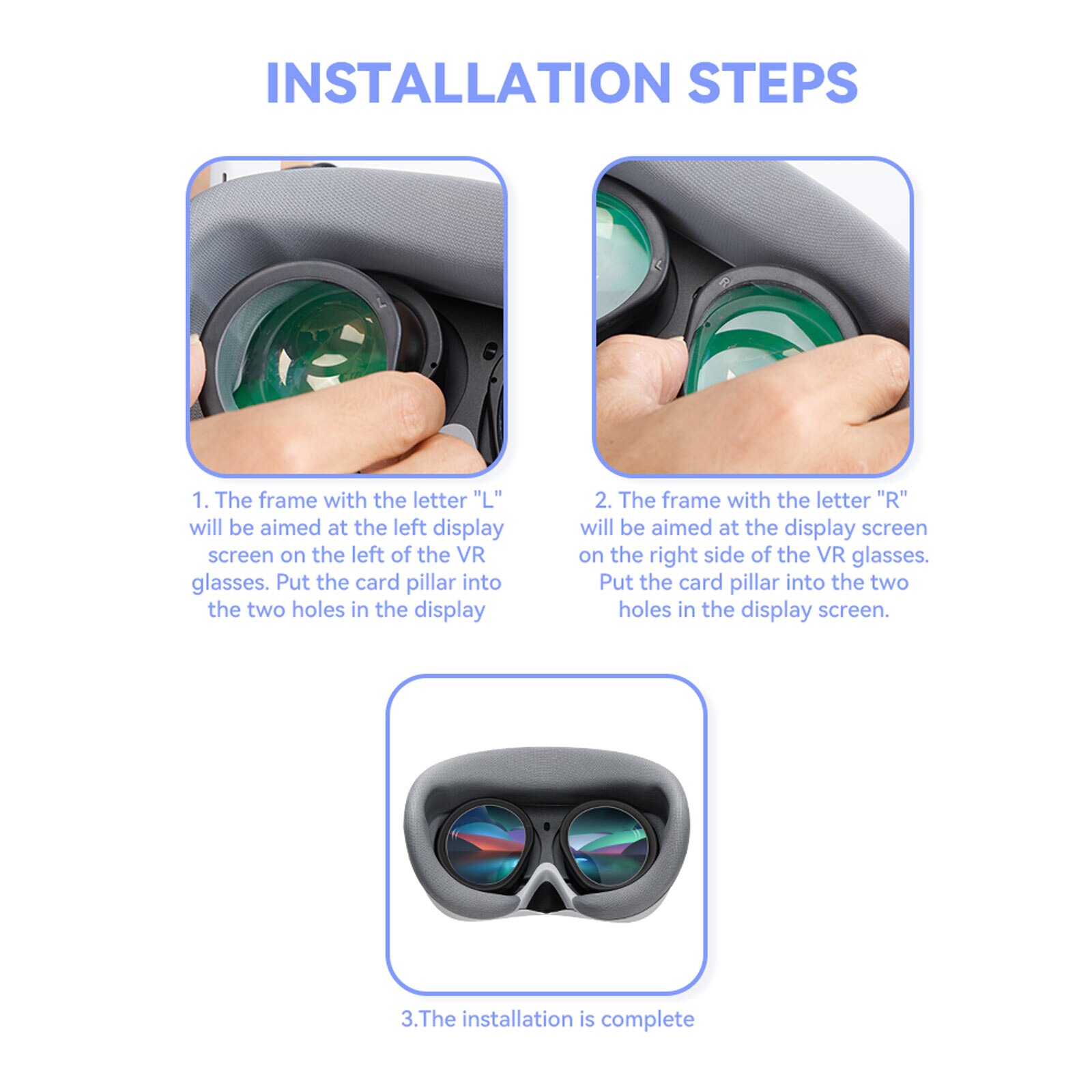 Myopia Lens for PICO 4 Anti Blue Light Glasses Quick Disassemble Protection VR Magnetic Prescription Lenses accessories