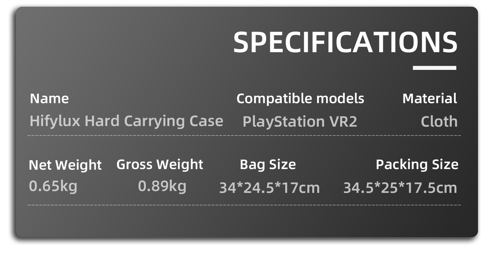 Portable Storage Bag For PS VR2 Protection Box Travel Suitcase for PlayStation VR2 Head Strap Case Accessories
