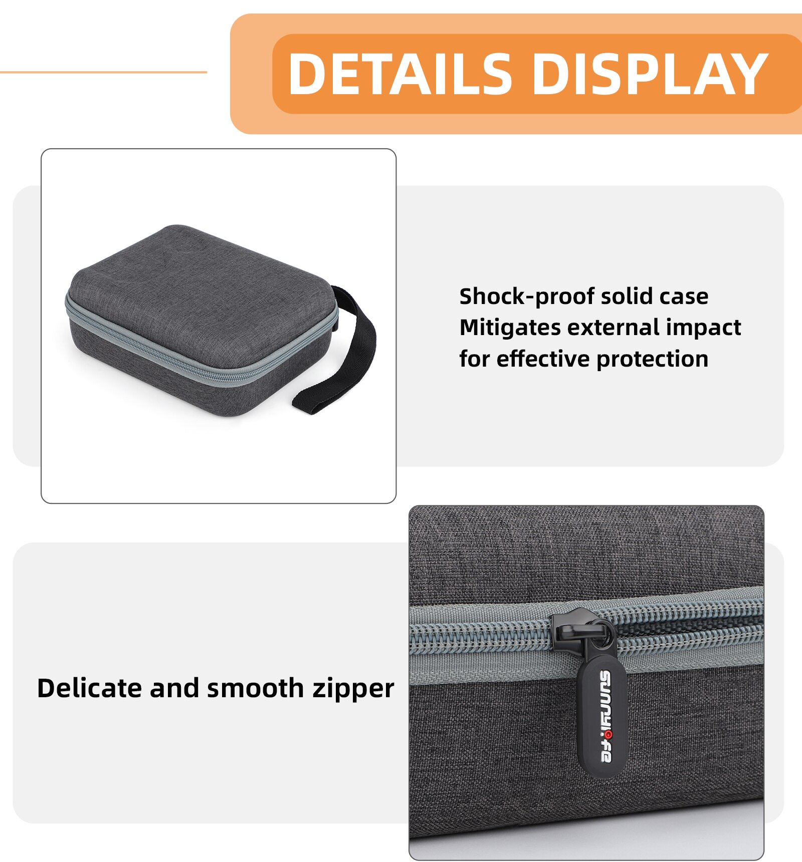 Storage Bag for Insta360 Flow Handbag Durable Portable Carrying Travel Case Handheld Gimbal Shoulder Bag Accessories